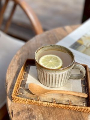 Cafe38（カフェ38）冬のホットメニュー　はちみつレモンジンジャー